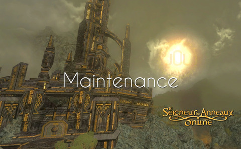 Le Seigneur des Anneaux Online - Maintenance des serveurs mardi 17 novembre de 14h00 à 18h00 (28.1.3)