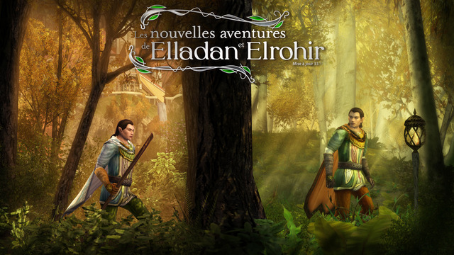 Les nouvelles aventures d'Elladan et Elrohir
