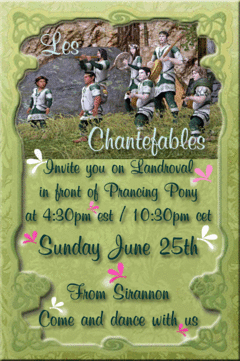 Les Chantefables vont faire danser Landroval dimanche 25 juin