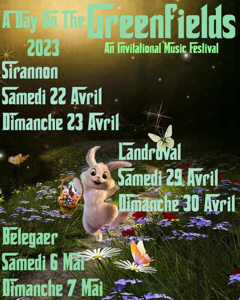 Le Seigneur des Anneaux Online - Concerts : c'est la saison du Greenfields Festival et ça démarre le 21 avril