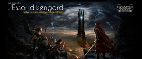 Le Seigneur des Anneaux Online - L'Essor d'Isengard arrive sur les serveurs légendaires (Maintenance du jeudi 5 septembre)