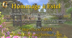 Hommage à Estel, Eldramir a besoin de vous