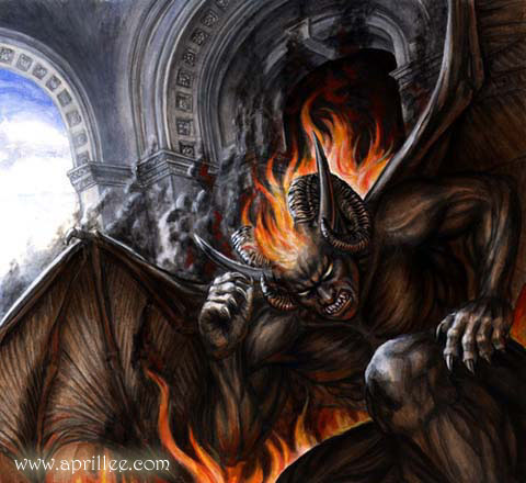 Le Seigneur des Anneaux Online - Lotropedia - Personnages - Maiars - Le Balrog de la Moria