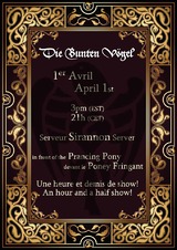 Les Die Bunten Vögel en concert sur Sirannon, samedi 1 avril à 21h00