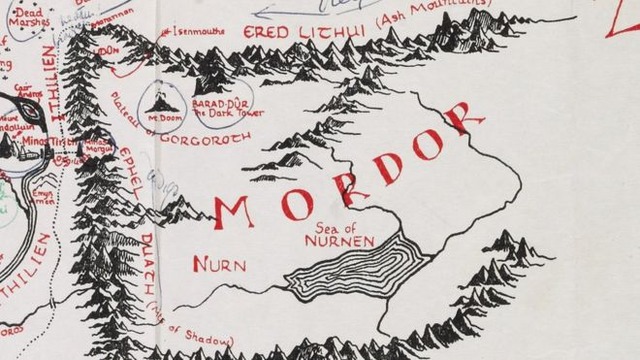 Carte du Mordor