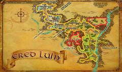 Carte de l'Ered Luin