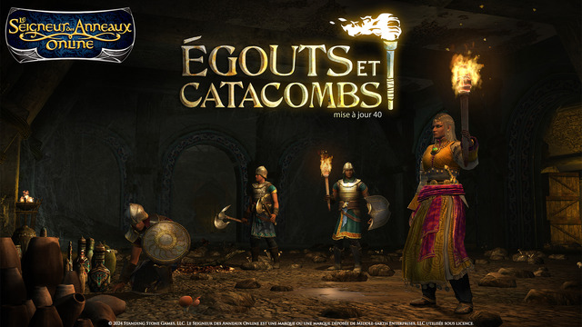 Mise à jour 40 Egouts et Catacombes