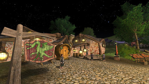 Le Seigneur des Anneaux Online - Géographie - Lieux - L'auberge du Dragon Vert