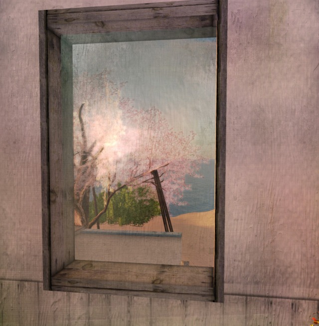 La fenêtre de ma chambre