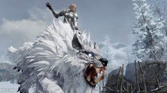 Lion des neiges