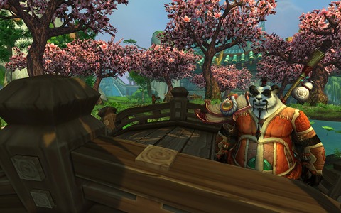 Mists of Pandaria - Des pandarens roux mâles dans Mists of Pandaria