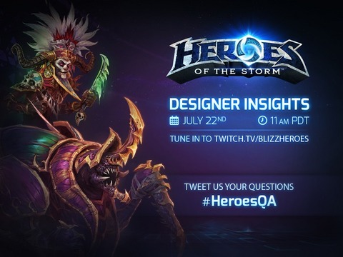 Heroes of the Storm - Discussion en direct avec les développeurs