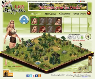 Ecran de jeu : Ma partie