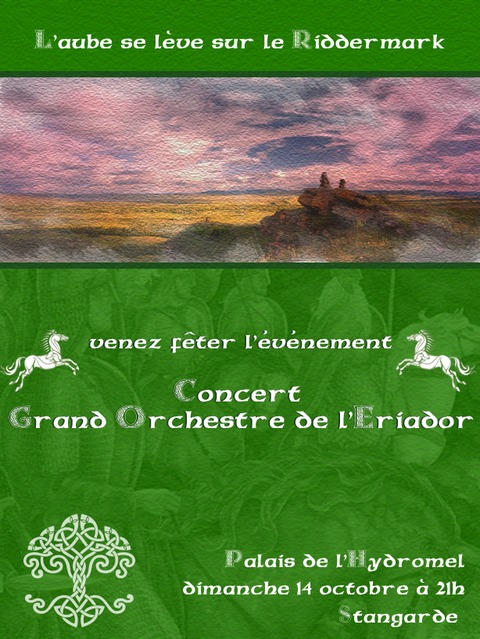 Les Cavaliers du Rohan - Concert Grand Orchestre de l'Eriador - 14 octobre 2012 - Estel