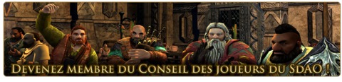 Le Seigneur des Anneaux Online - Devenez membre du Conseil des Joueurs de Lotro