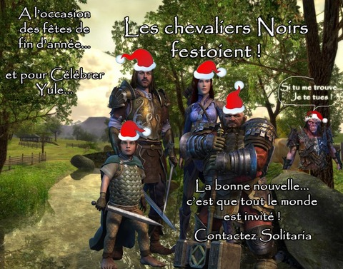 Le Seigneur des Anneaux Online - Yule : animations de confréries