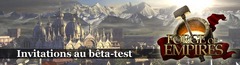 Invitation au bêta-test de Forge of Empires - MàJ