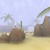 Komity - Paysage de l'île désertique, oasis
