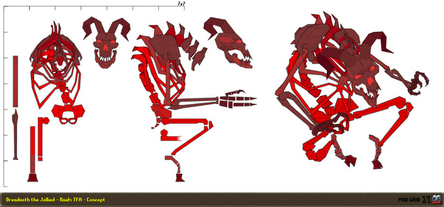 TheFracturedArchives ConceptArt Dreadnoth the Jellied non jelly form