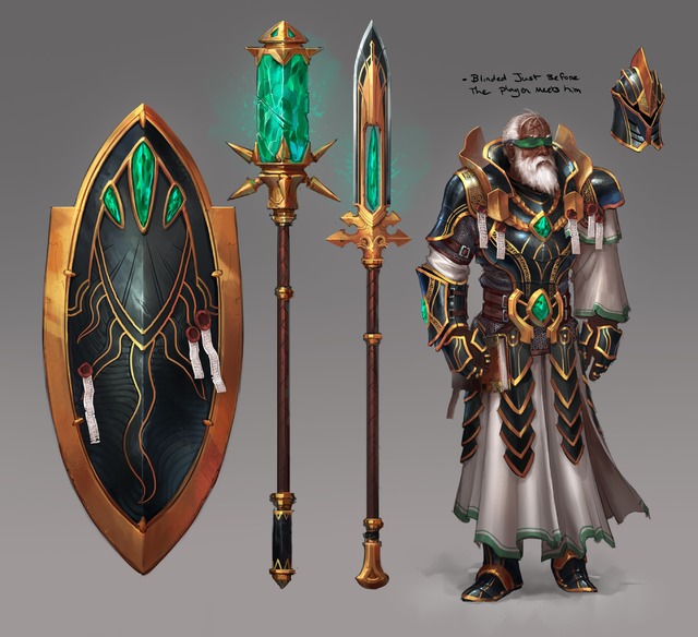 Shattered Worlds sworlds knight captain concept