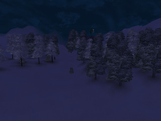 Vue sur les Portes d'Odin