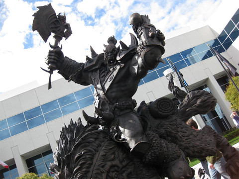 World of Warcraft - Un orc de quatre mètres chez Blizzard