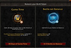 Acheter des jeux et produits Blizzard avec son or de World of Warcraft