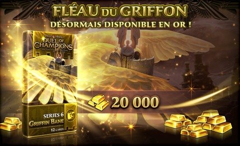 Duel of Champions - Le fléau du griffon disponible en pièces d'or