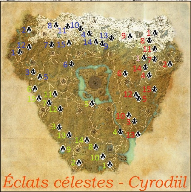 éclats célestes cyrodiil