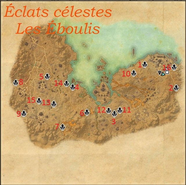 éclats célestes éboulis