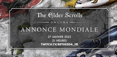 The Elder Scrolls Online - TESO annoncera son prochain Chapitre jeudi 27 janvier