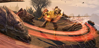 Découvrez comment les lignes de compétences de Chevalier-dragon et d'arme à deux mains ont été retravaillées du point de vue visuel et sonore.