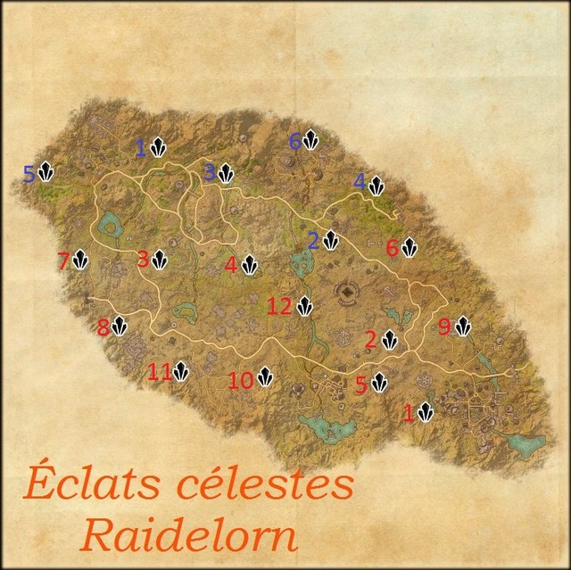 éclats célestes raidelorn