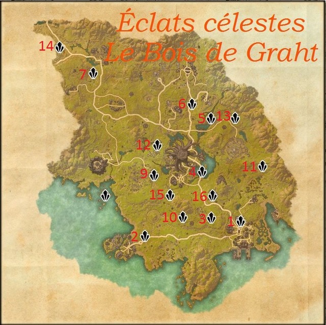 éclats célestes le bois de graht