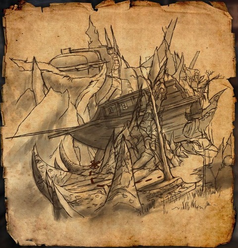 The Elder Scrolls Online - Carte aux trésors de Havreglace