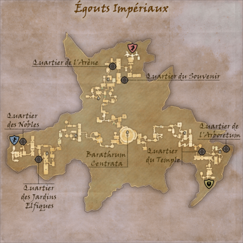 Carte des Égouts Impériaux