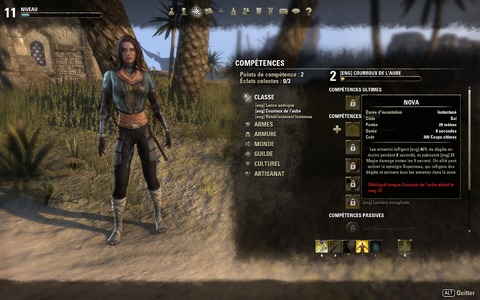 The Elder Scrolls Online - Choisir son personnage : les classes d'Elder Scrolls Online