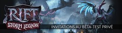 Un week-end de bêta pour tester Rift: Storm Legion, 1000 invitations à y participer