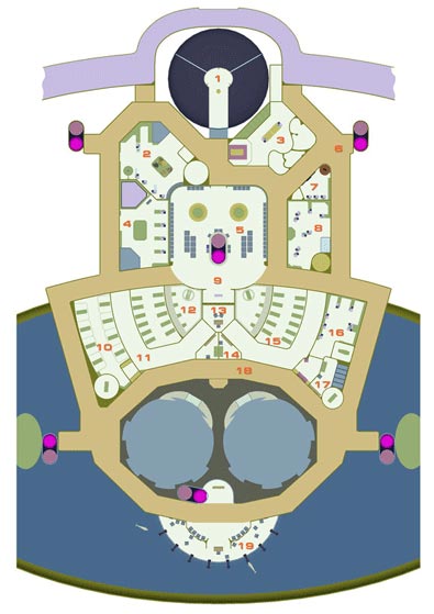 Galaxy Class Hub - Deck 7