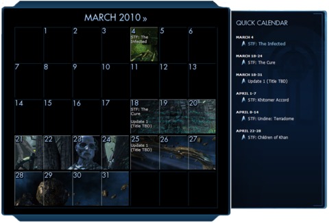 Star Trek Online - Le Calendrier des Forces Spéciales