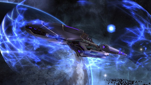 Destroyer scientifique de Dyson avancé Starfleet - Classe Omega