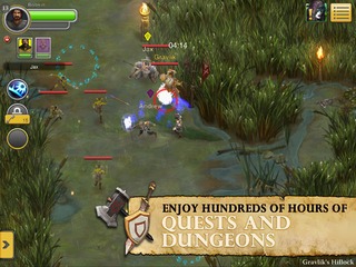 Capture d'écran d'Ultima Forever sur l'App Store