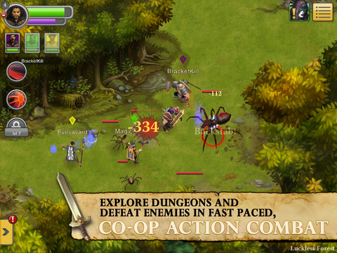 Capture d'écran d'Ultima Forever sur l'App Store