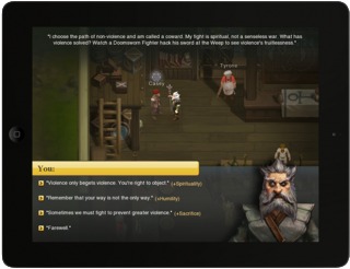 Dialogue à choix multiple