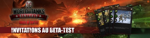 Jeu-concours : 500 invitations à rejoindre le bêta-test de World of Tanks Generals