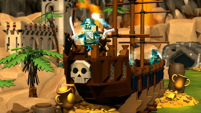 Monde "Pirates" de LEGO Minifigures Online