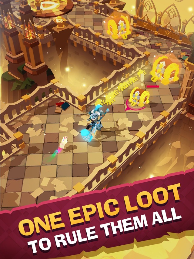Mighty Quest for Epic Loot sur plateforme mobile