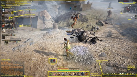 Black Desert Online - Interface de BDO