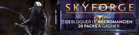 Skyforge - Jeu-concours : 20 codes à gagner pour débloquer le nécromancien de Skyforge sur PlayStation 4
