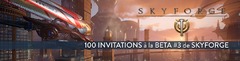 100 invitations à la bêta 3 de Skyforge à gagner